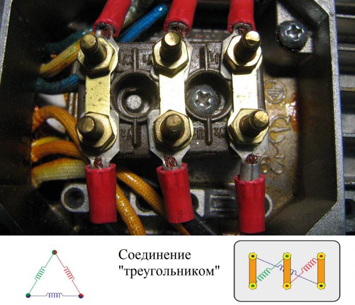 подключение треугольником