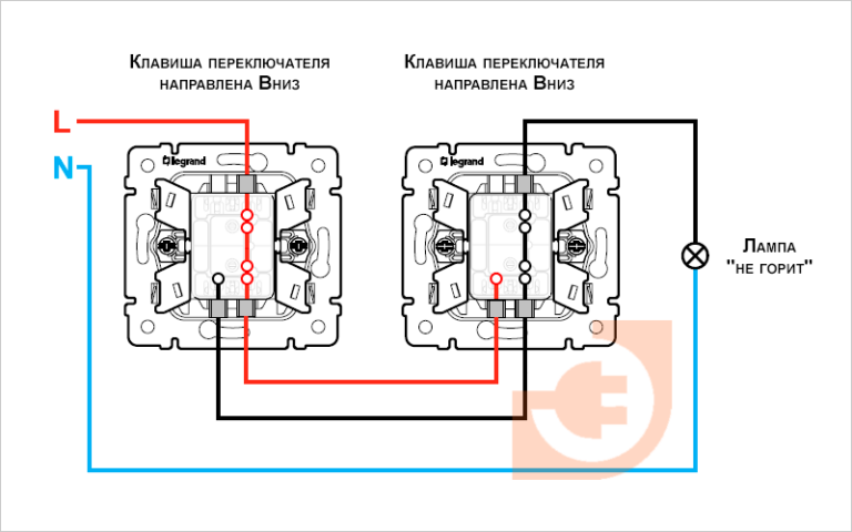 Схема подключения выключателей шнайдер. Перекрёстный выключатель схема подключения с 3 мест. Схема двухклавишного проходного выключателя с 2 мест. Схема подключения двойного проходного переключателя. Схема подключения 3х переключателей освещения.