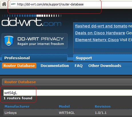 прошивка DD-WRT