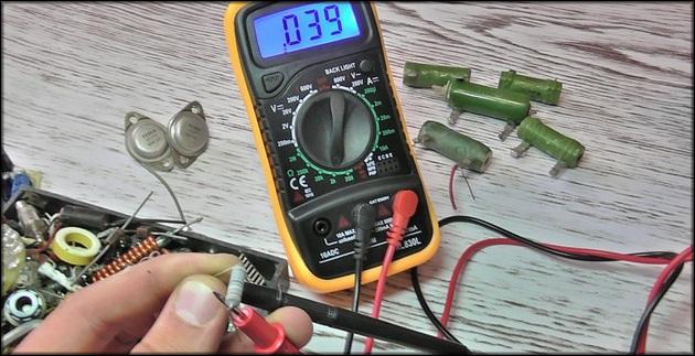 Замер сопротивления XL803L