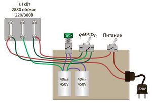 Как подобрать конденсатор для трехфазного двигателя